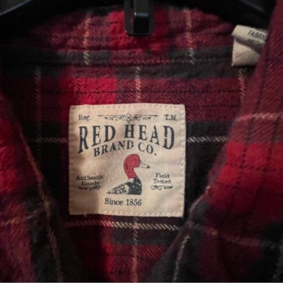 Men’s Red Head Brand Plaid Shirt, Size 2XL - Picture 6 of 9